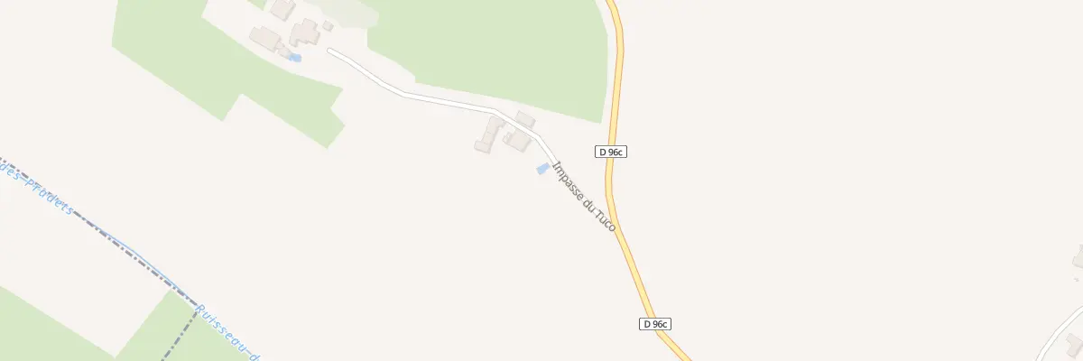 Plan du 15 Tuco à Francon