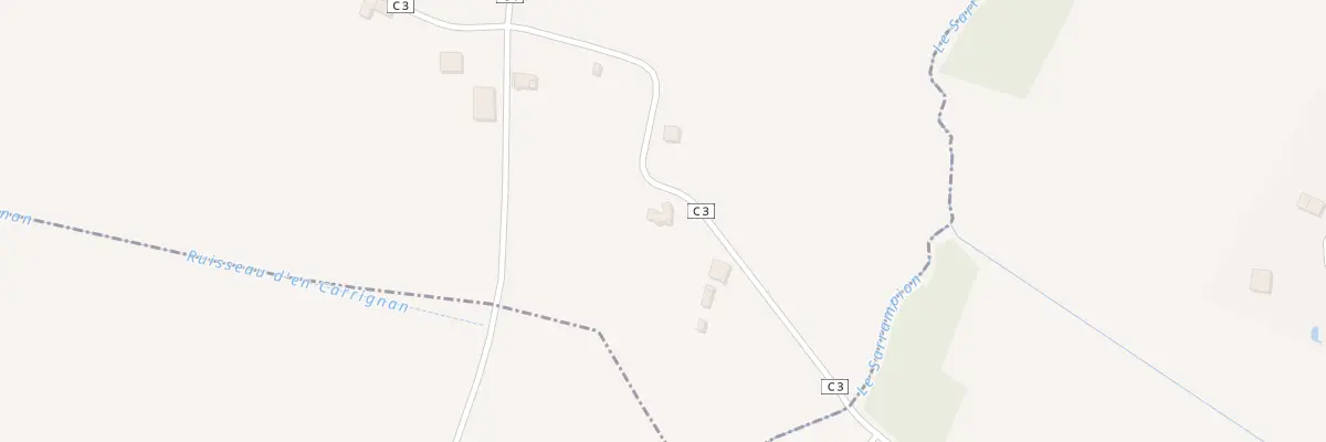 Plan du 1 Au Bout de la Cote à Catonvielle