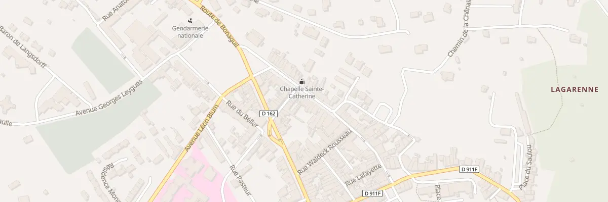 Plan du 14B Rue Edouard Herriot à Fumel