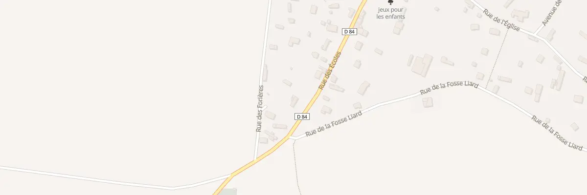 Plan du 3 Rue des Ecoles à Crestot