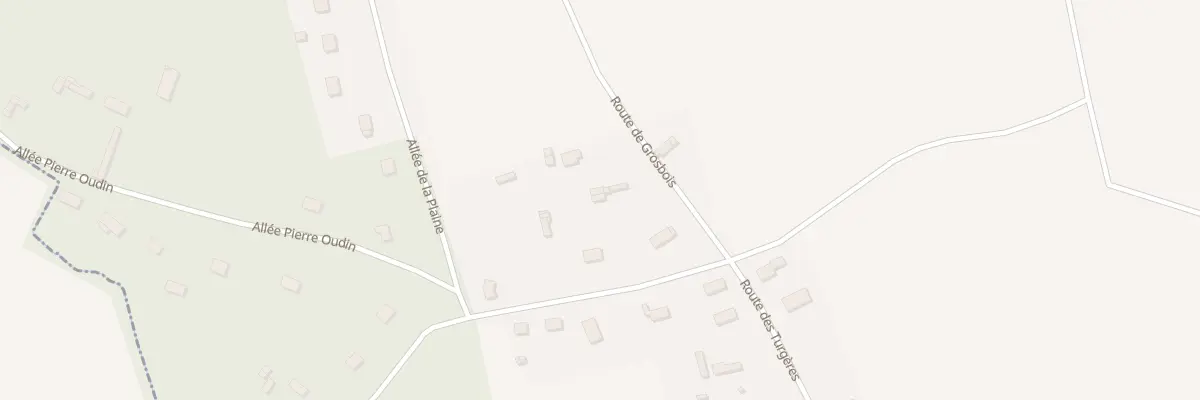 Plan du 42 Rte de Grosbois à Bâlines