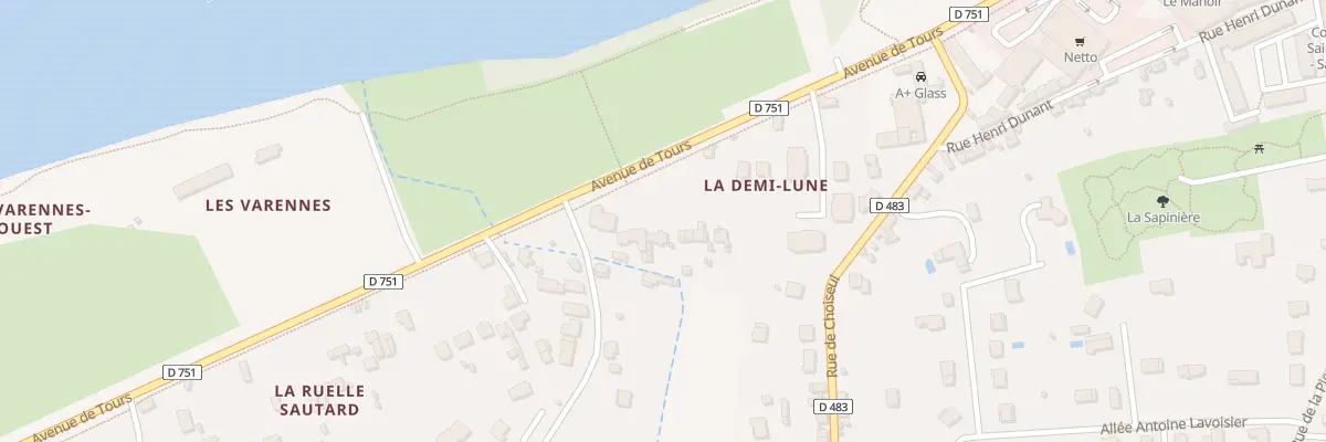 Plan du 45 Av de Tours à Amboise
