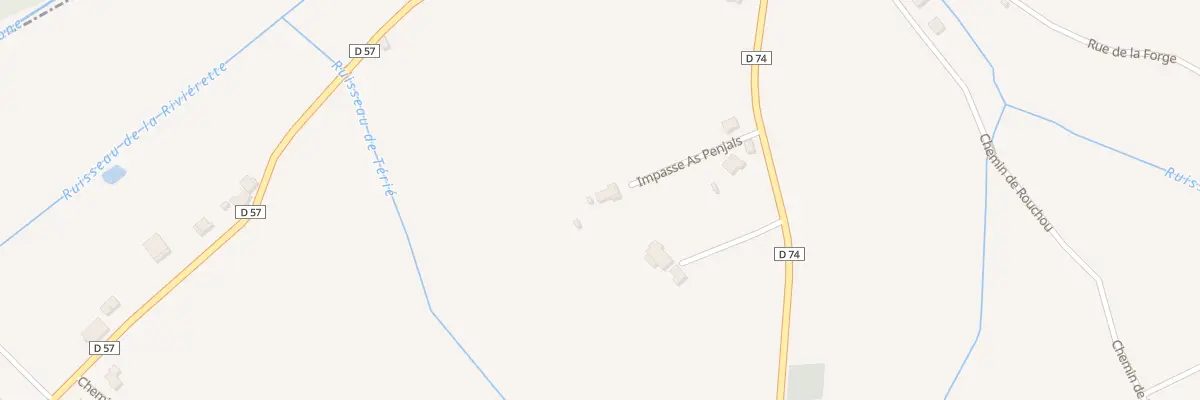 Plan du 118 Imp As Penjals à Saint-Paul-d’Espis