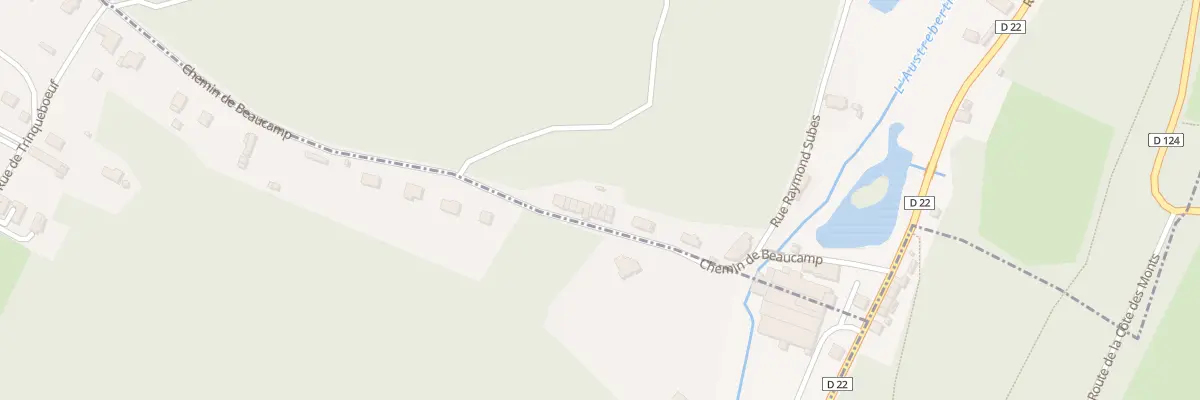 Plan du 5128 Le Bourg à Sainte-Austreberthe