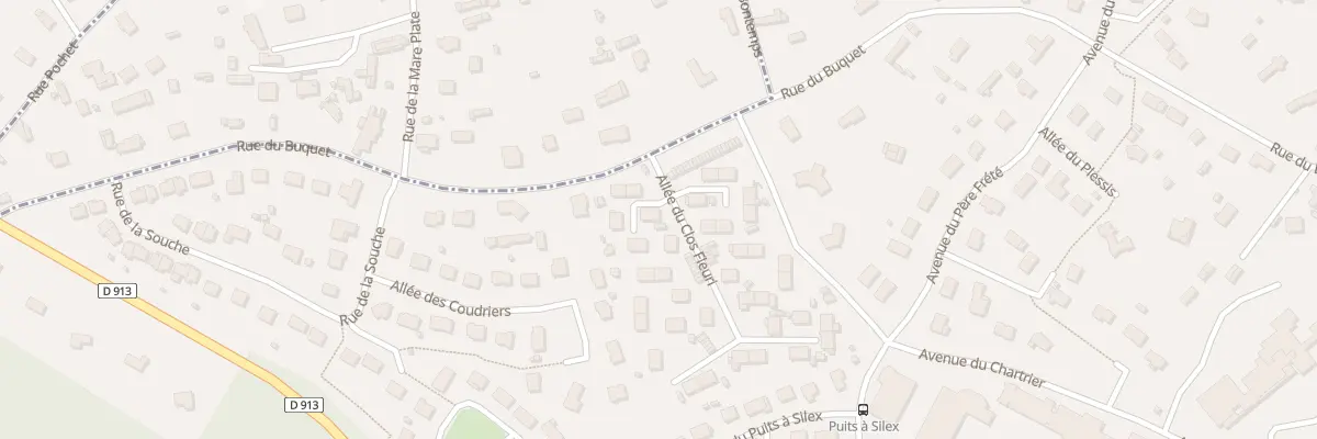 Plan du 6 All du Clos Fleuri à Elbeuf