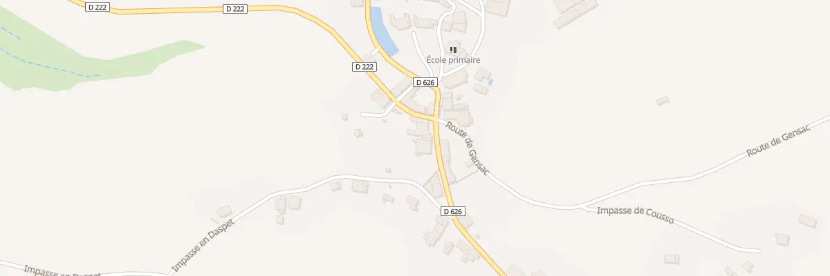 Plan du 5053 Le Village à Montpezat