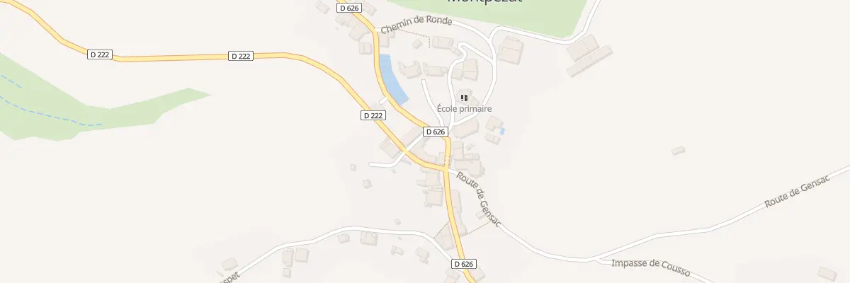 Plan du 5059 Le Village à Montpezat