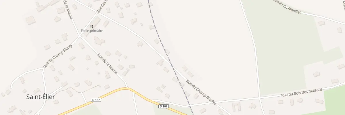 Plan du 8 Rue du Champ Bioche à Saint-Élier