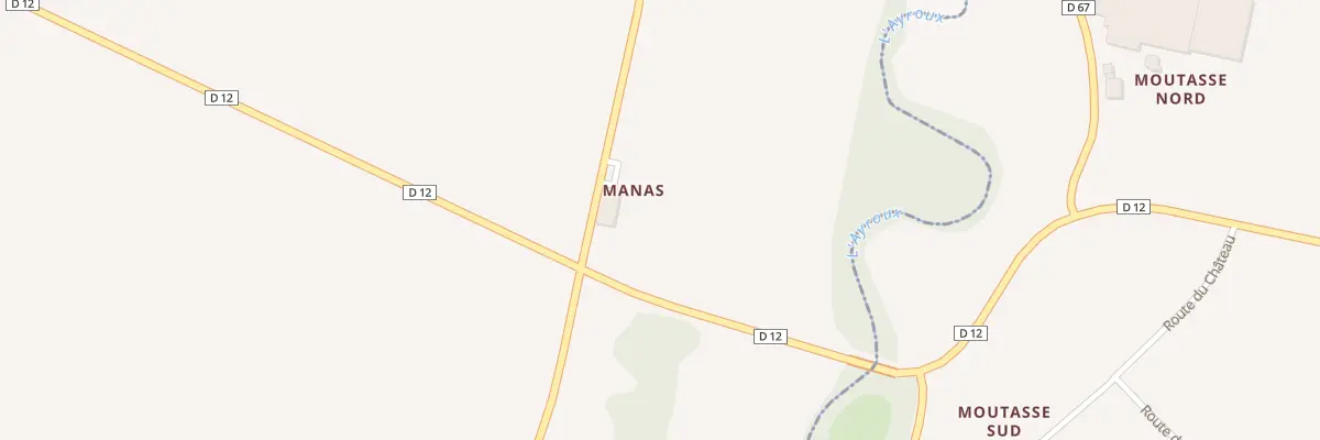 Plan du 5159 Manas à Saint-Michel