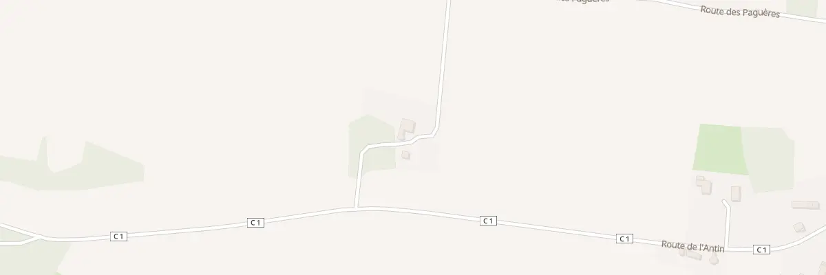 Plan du 5047 Le Toutet à Cazaux-Savès
