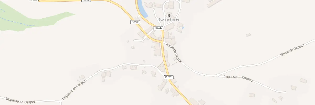 Plan du 5052 Le Village à Montpezat