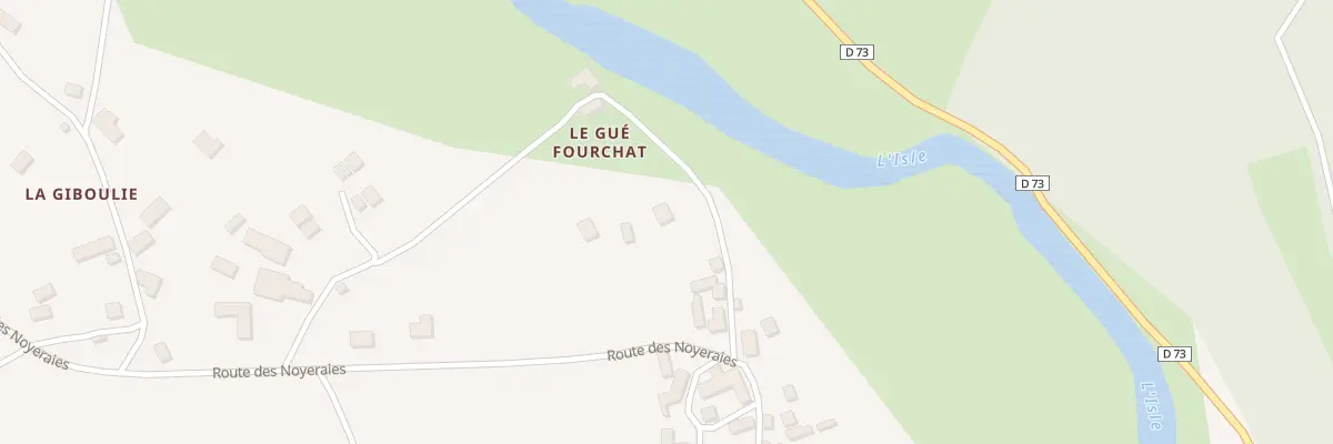 Plan du 113 Che du Gué Fourchat à Coulaures