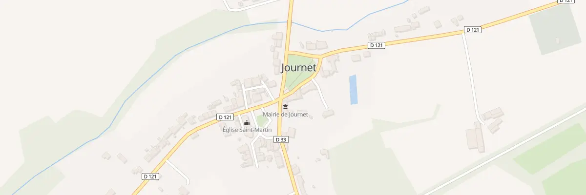 Plan du 4 Pl du Prieuré Saint Jean à Journet