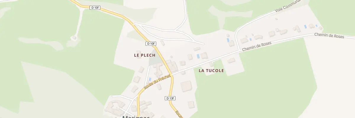 Plan du 5 Mourlec à Marignac-Laspeyres