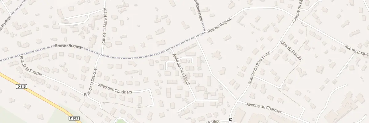 Plan du 31 All du Clos Fleuri à Elbeuf