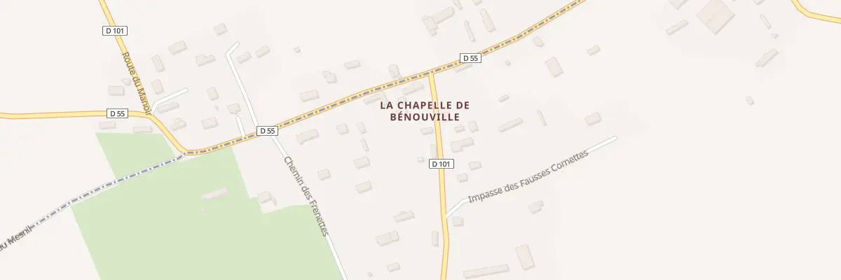 Plan du 5040 Le Bourg à Saint-Pierre-Bénouville