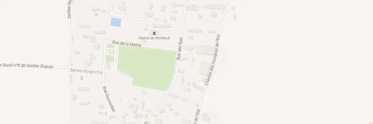 Plan du 10 Rue des Epis à Marbeuf