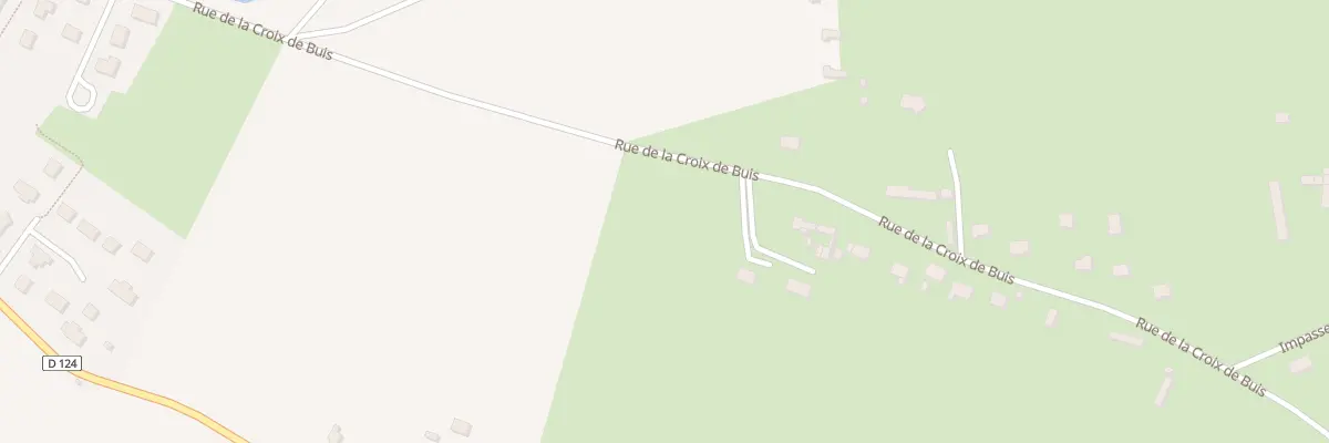 Plan du 664 Rue de la Croix de Buis à Émanville