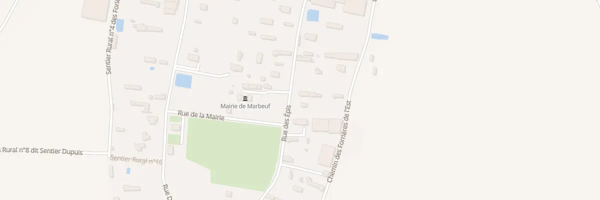 Plan du 14 Rue des Epis à Marbeuf
