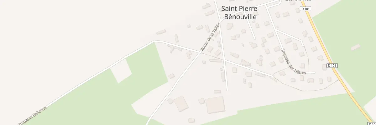 Plan du 1 Imp Belle Vue à Saint-Pierre-Bénouville