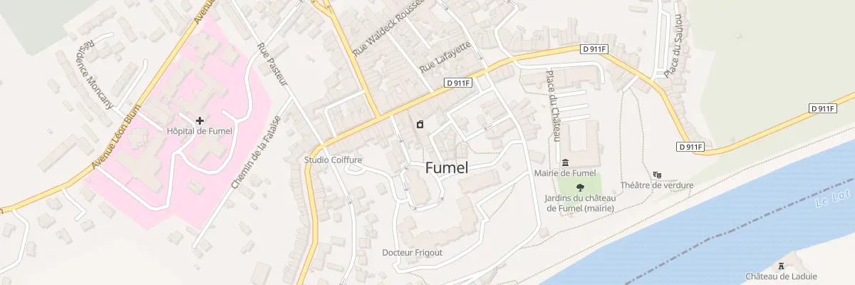 Plan du 6 Rue des Oules à Fumel
