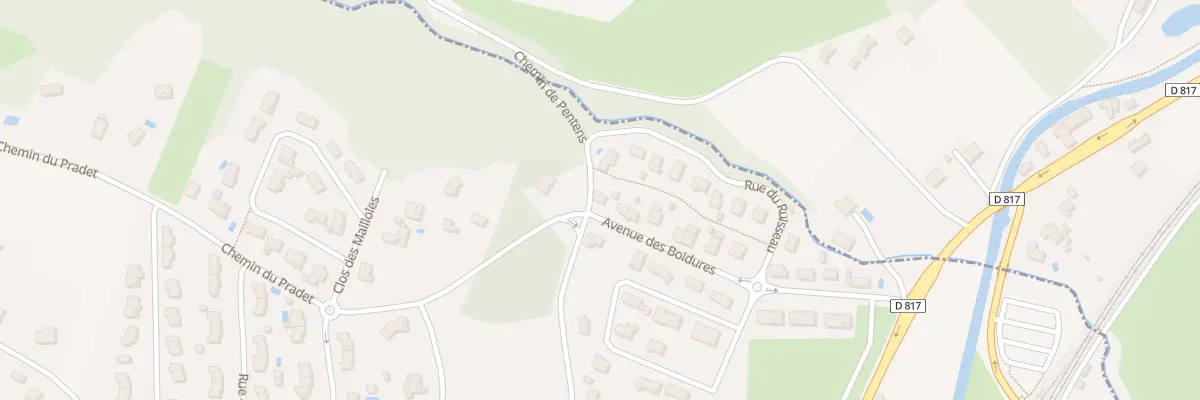 Plan du 22 Av des Boidures à Boussens