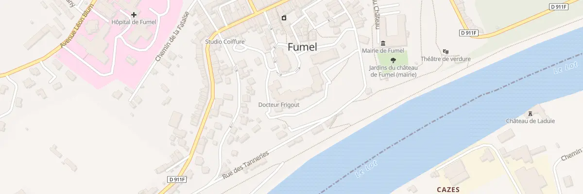 Plan du 36 Pl Léo Lagrange à Fumel