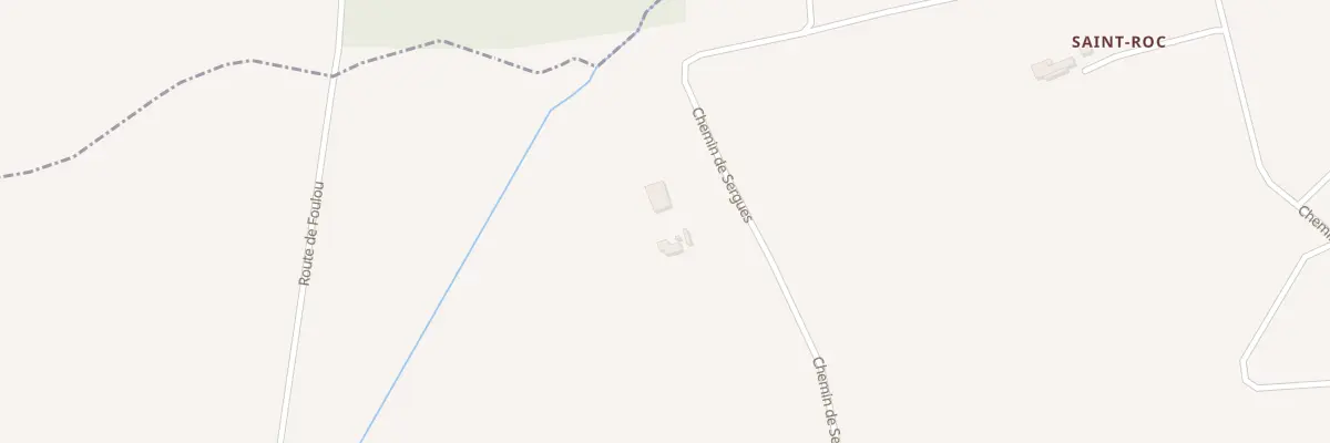 Plan du 245 Chem de Sergues à Tournon-d’Agenais
