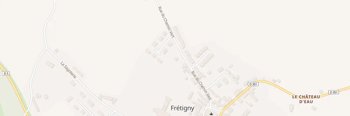 Plan du 157 Rue du Chemin Vert à Saintigny