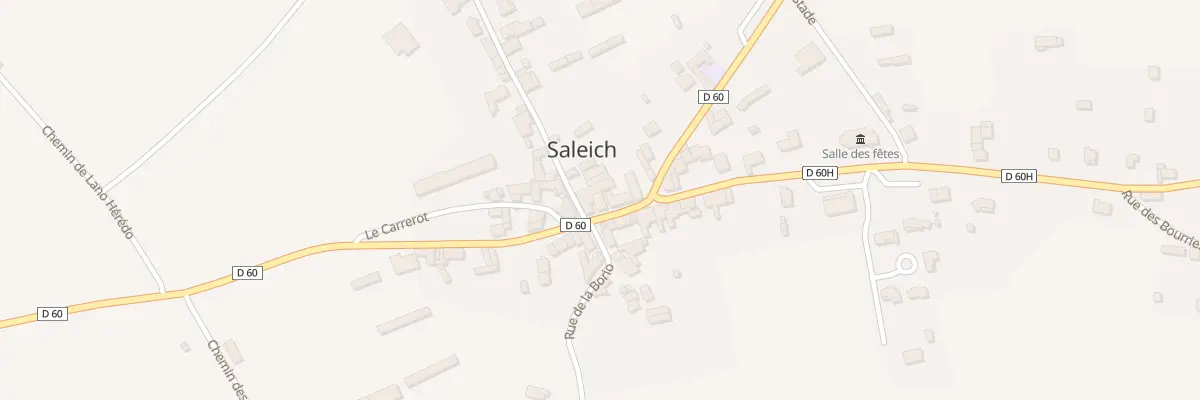 Plan du 3 Rue de l’Estelas à Saleich