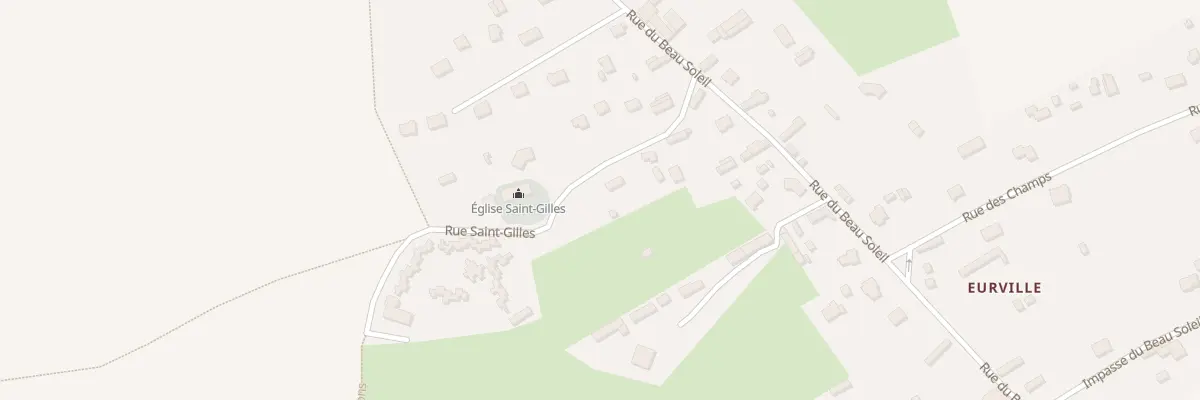Plan du 83 Rue St Gilles à Val-de-Saâne