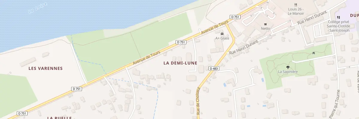 Plan du 35 Av de Tours à Amboise