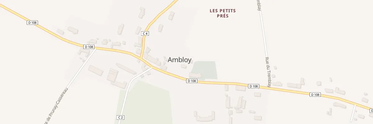 Plan du 7 Rue du Bourg à Ambloy