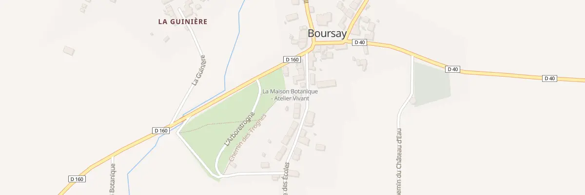 Plan du 10 Rue des Ecoles à Boursay