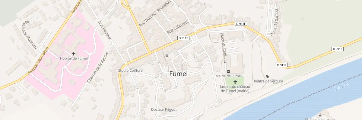 Plan du 18 Rue Rouffié à Fumel