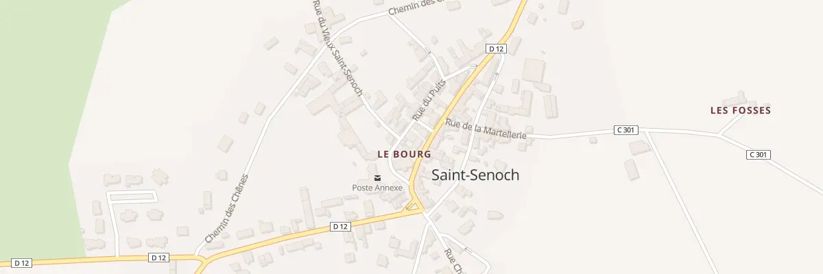 Plan du 6 Rue du Puits à Saint-Senoch