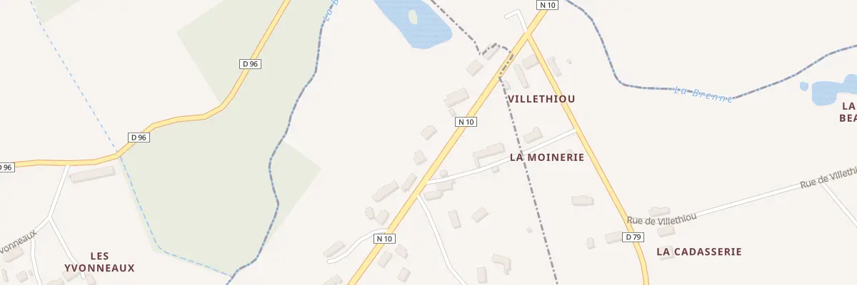 Plan du 69 La Moinerie à Villechauve