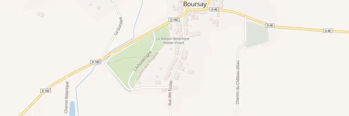 Plan du 18 Rue des Ecoles à Boursay