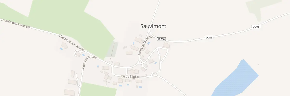 Plan du 5016 Le Village Est à Sauvimont