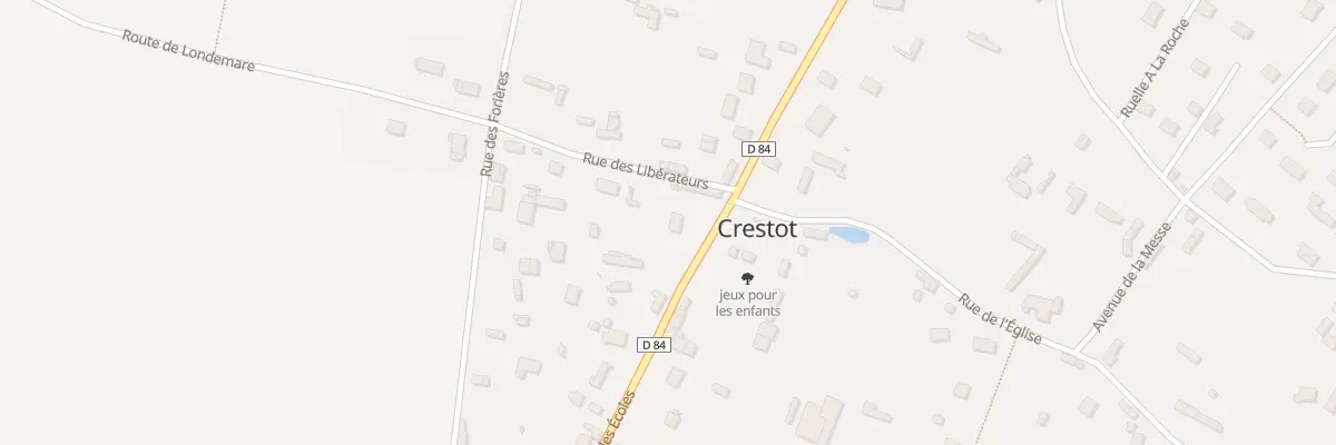Plan du 17B Rue des Ecoles à Crestot