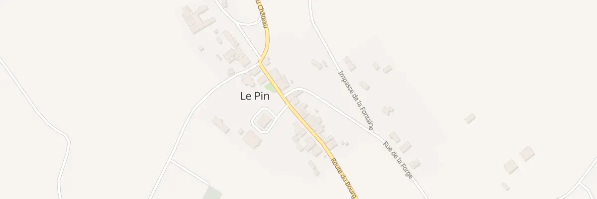 Plan du 5039 Le Pin au Pin