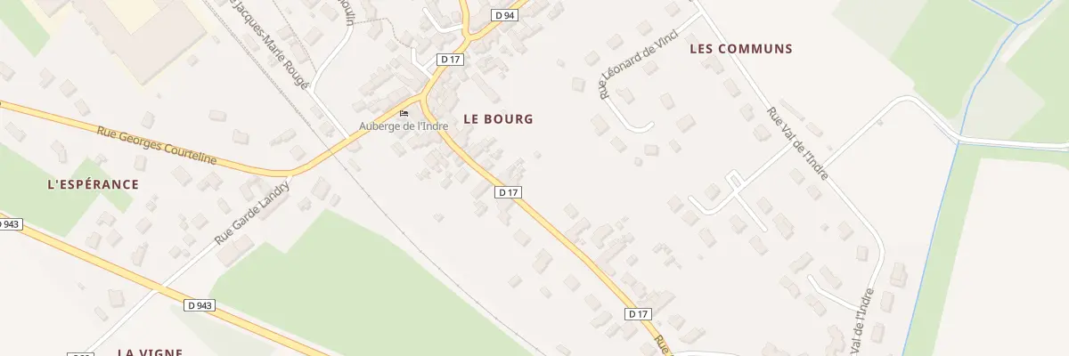 Plan du 39 Rue Ronsard à Chambourg-sur-Indre