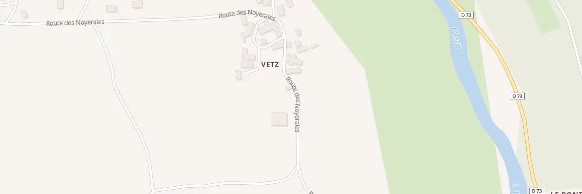 Plan du 153 Vetz Sud à Coulaures