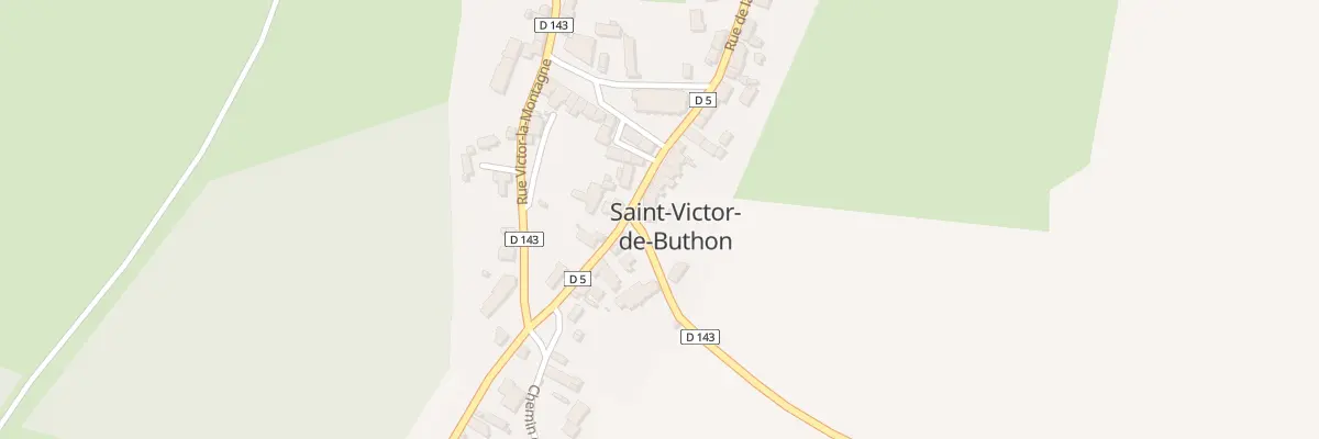 Plan du 1 Rte des Blés à Saint-Victor-de-Buthon