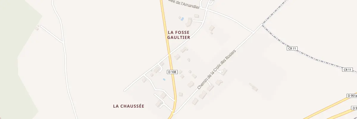 Plan du 30 Rte de Sauzelles à Ingrandes