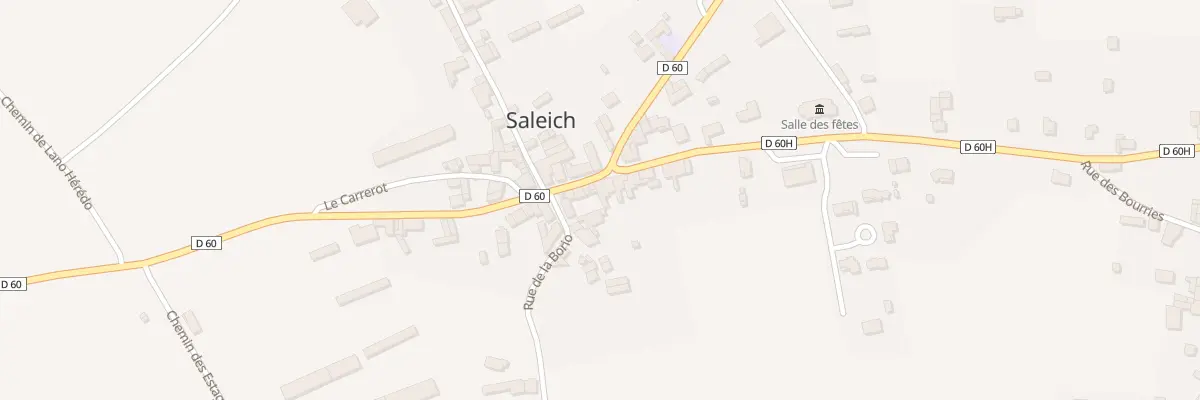 Plan du 1A Le Chateau à Saleich