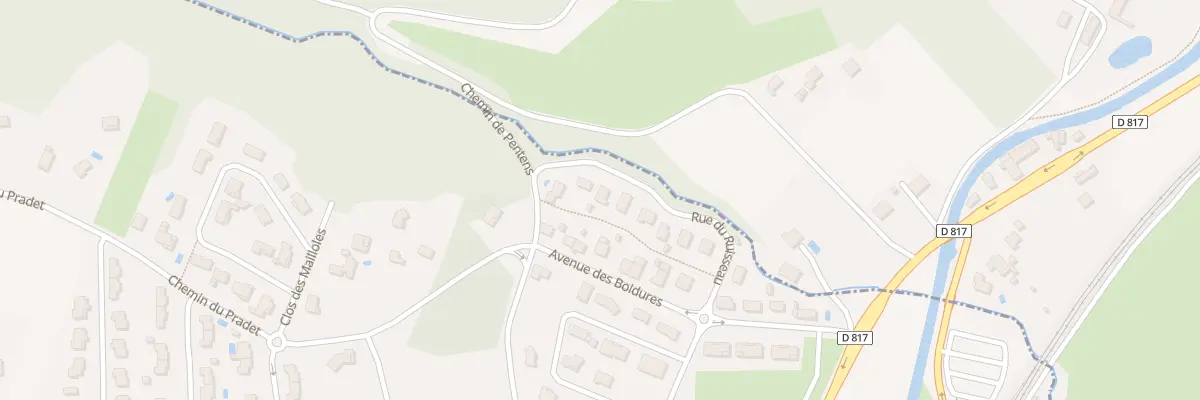 Plan du 13 Rue du Ruisseau à Boussens