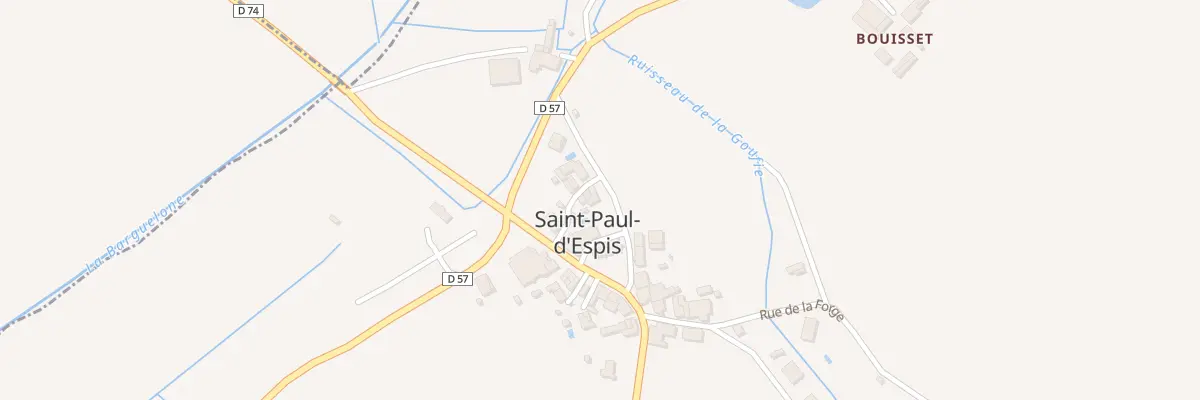 Plan du 101 Rue de l’école à Saint-Paul-d’Espis