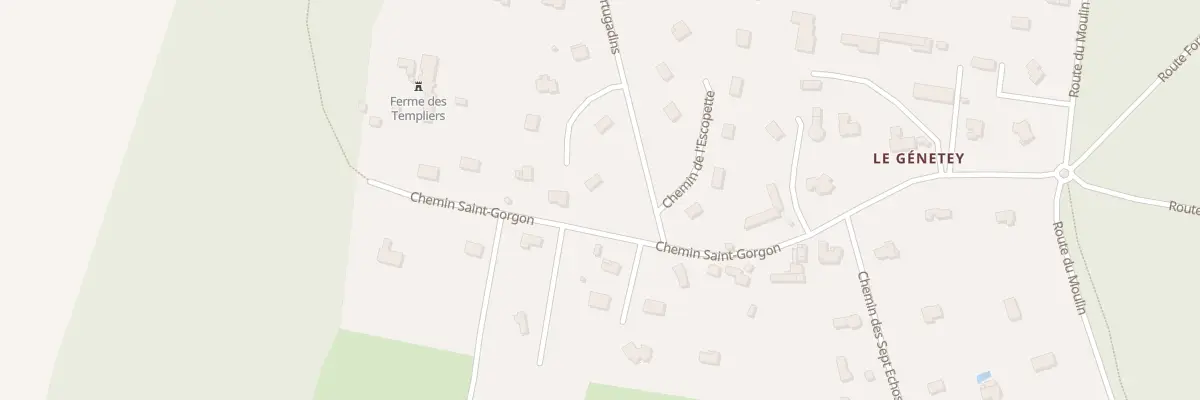 Plan du 6021B Le Genetey à Saint-Martin-de-Boscherville