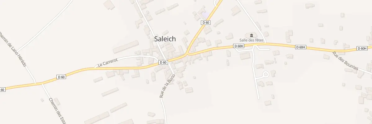Plan du 16 Rue de l’Estelas à Saleich